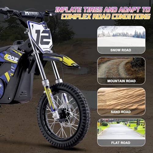 Blue Electric Dirt Bike J357804