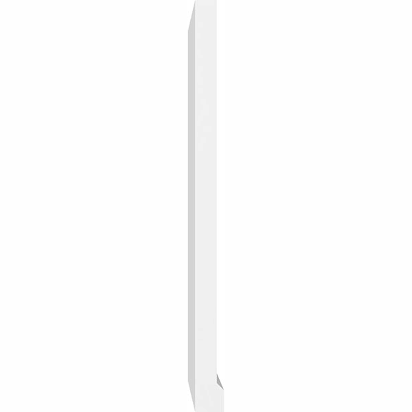 Vertical Surface Mount PVC Gable Vent P3118