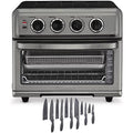 AirFryer Toaster Oven with Grill and 12 Piece Ceramic Coated Cutlery Set B910