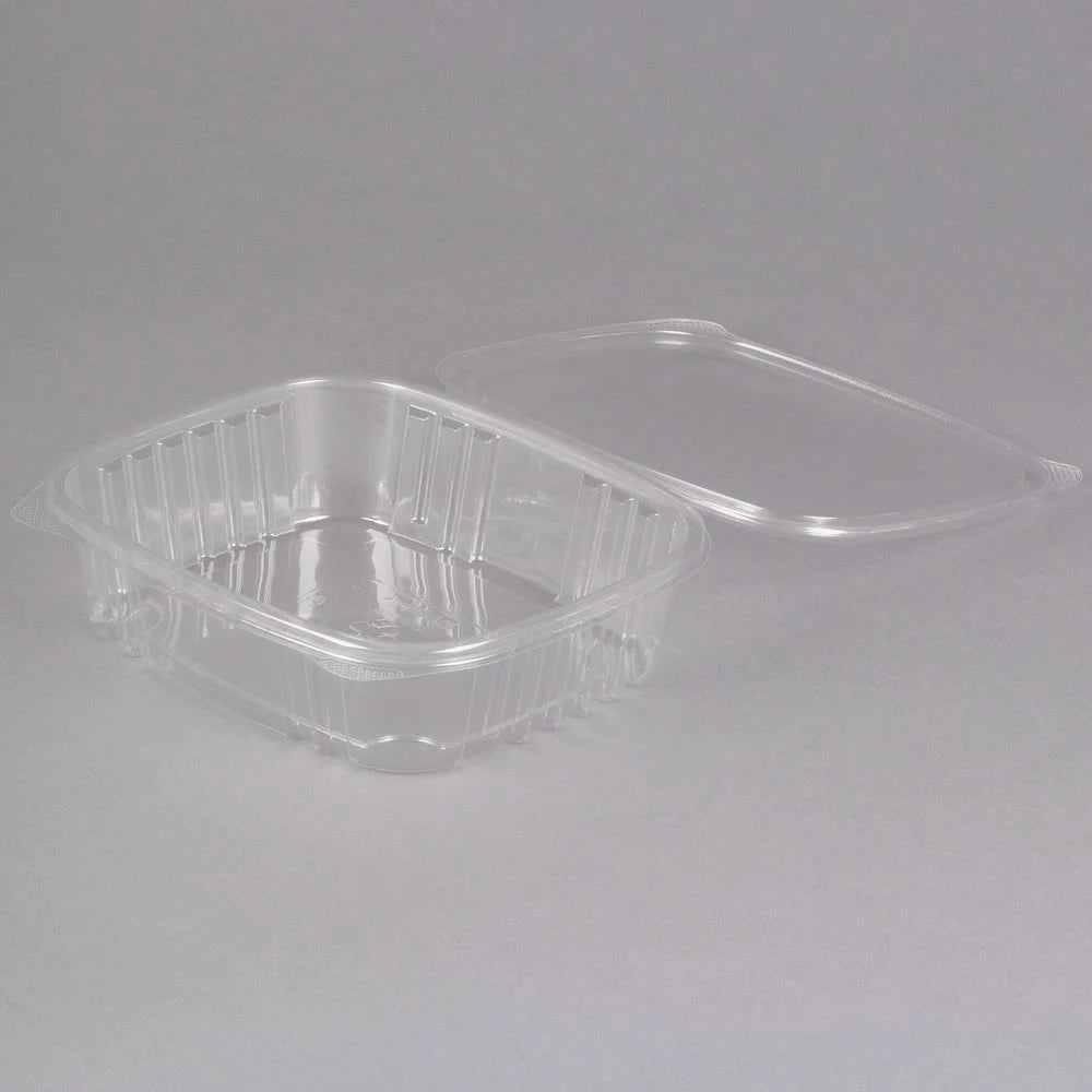 24 oz Clear Hinged Deli Container Y6614