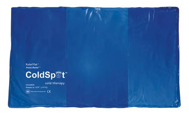 6 x 23 in. Blue-Vinyl Reusable Cold Pack, Neck - Pack of 12 N472