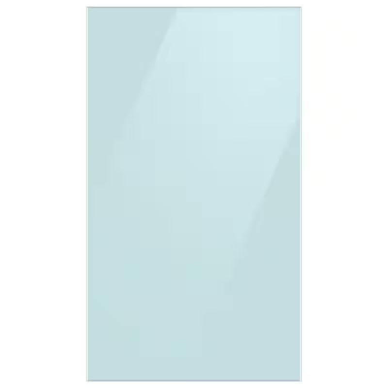 Morning Blue Glass Bottom Panel for 4-Door French Door Refrigerator N8011