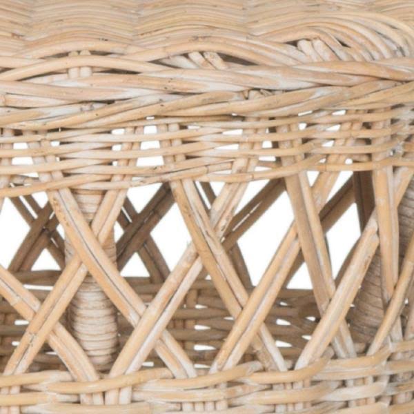 Natural Wicker Round Table Q70344
