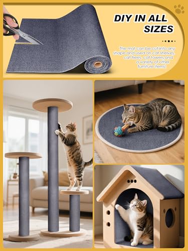 Beige Cat Scratch Mat Y4971