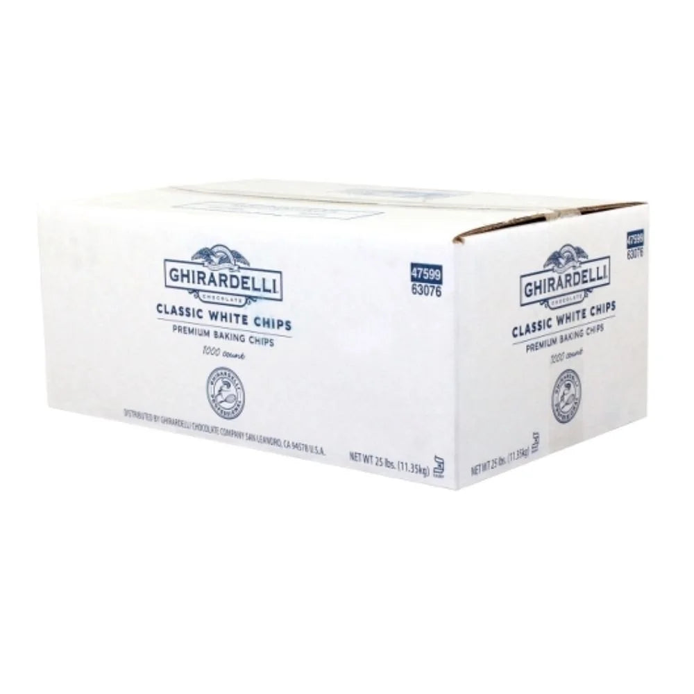 White Baking Chip, 25 Pounds W5848