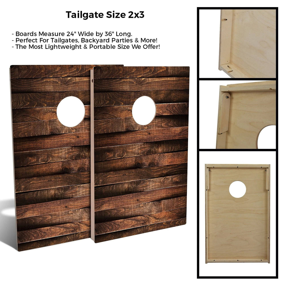 Cornhole Set with Lights and Case T757788