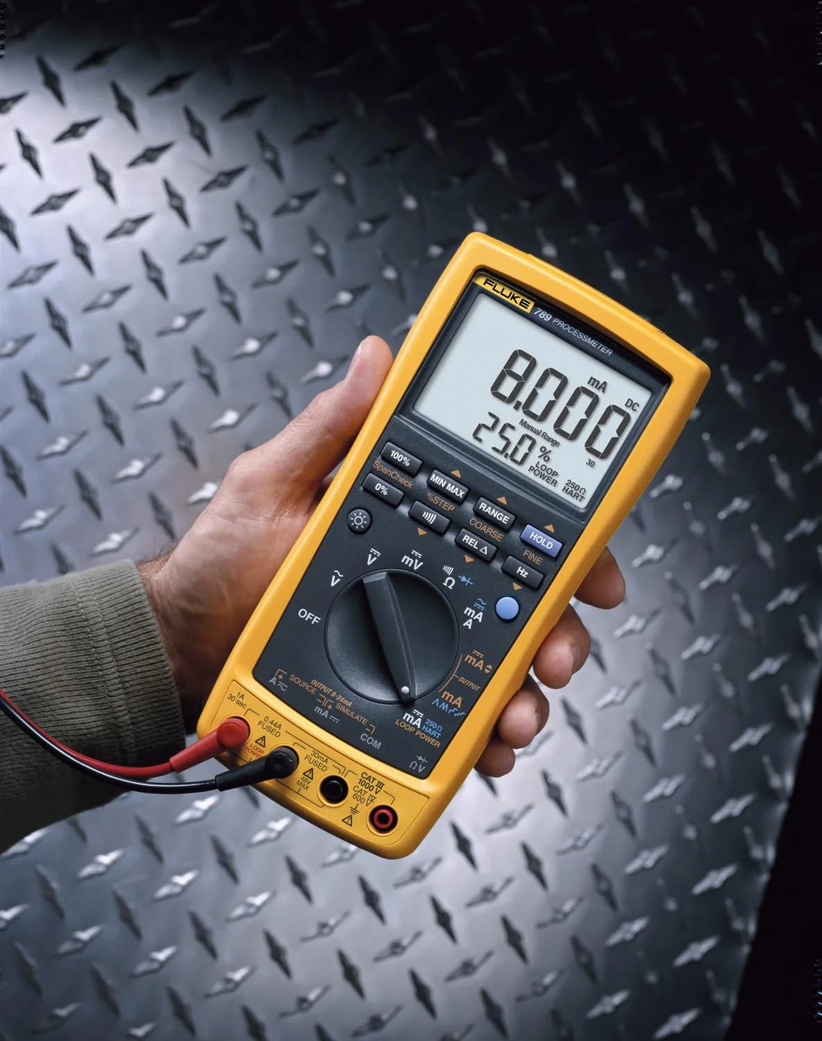 ProcessMeter with DMM Capabilities and Built-In 24 V Loop Supply C5459