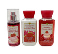 Strawberry Pound Cake Mini Gift Set Fragrance Mist Body Lotion Body Wash W79712