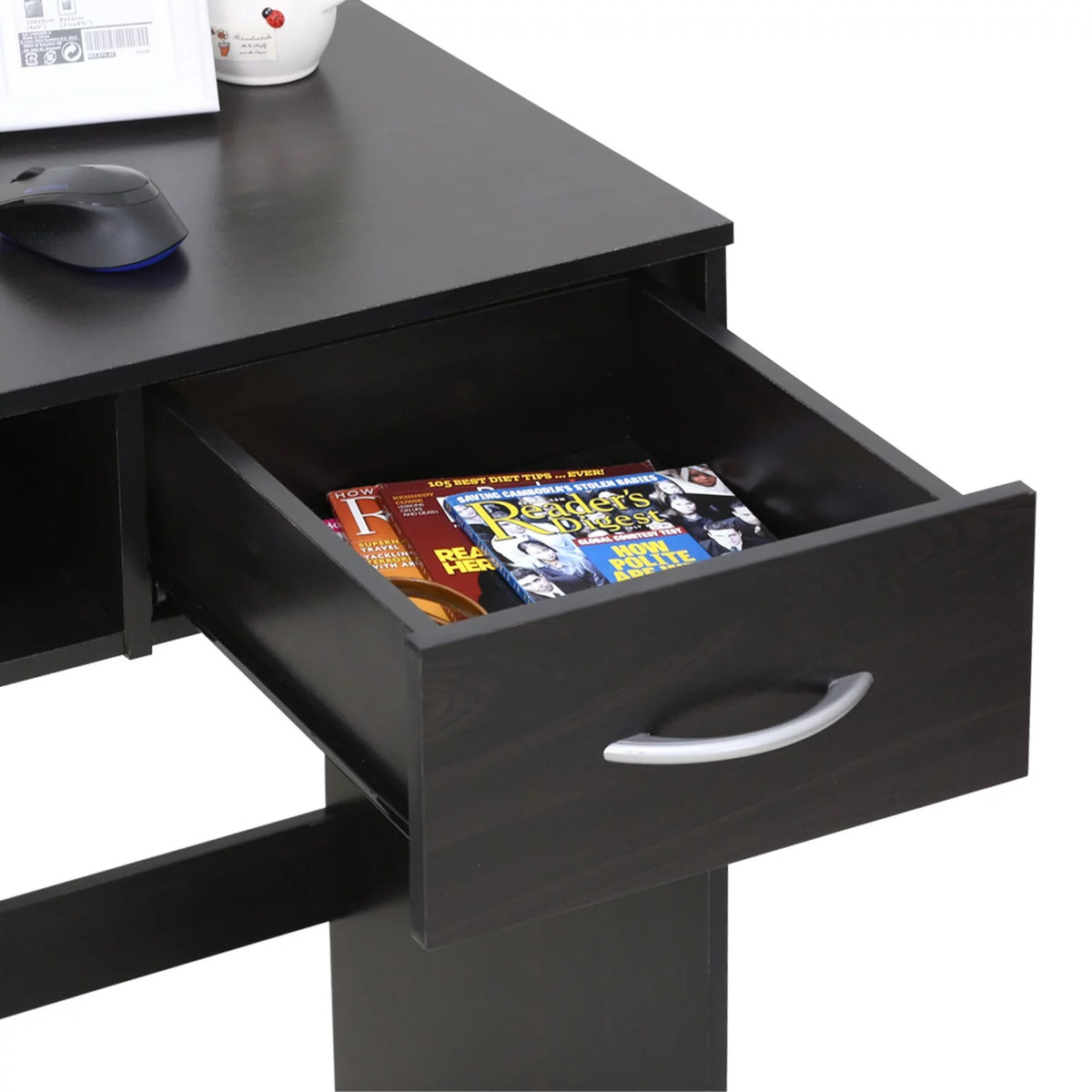Brown MDF Computer Study Desk Y37076