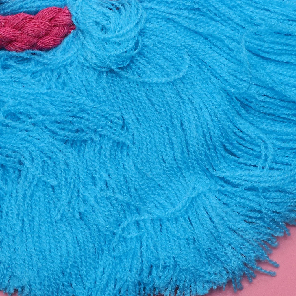 Sky-blue Plush Ostrich Marionette Toy G387206