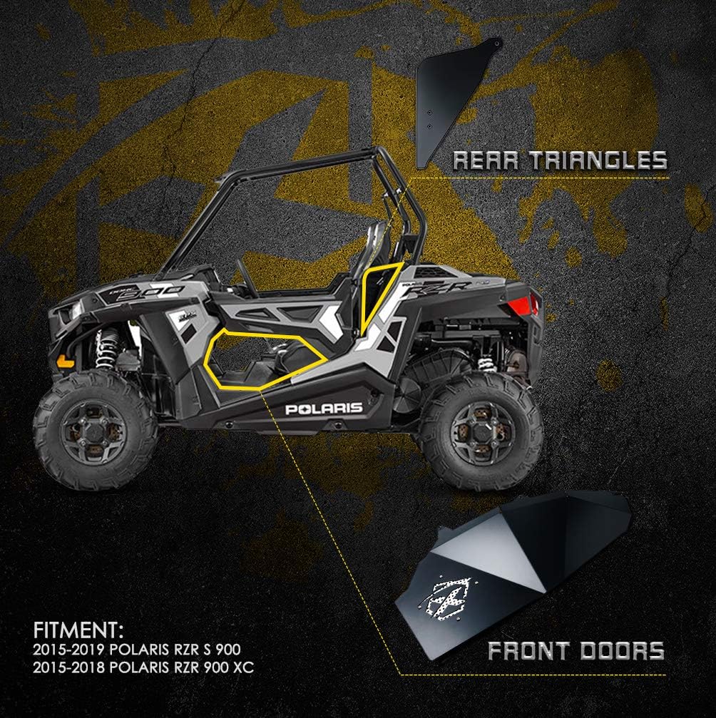 Lower Door Insert Panels for Polaris RZR S 900 L5823