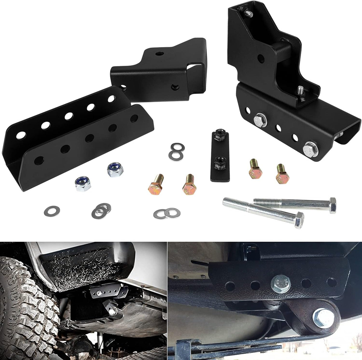 1.5 Rear Shackle Relocation Kit for Jeep Cherokee XJ L583
