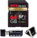 128 GB UHS-I SDXC Memory Card 2 Units with SD Case Y7405