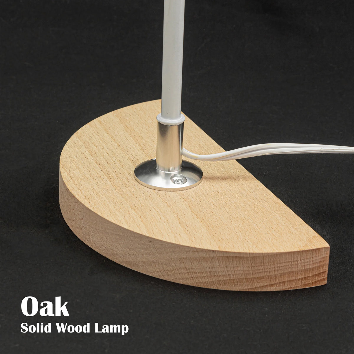 Handmade Wooden Table Lamp, Set of 2 Dimmable T5800