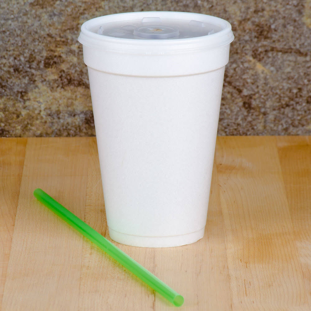 Green Unwrapped Straw 10 inch G109