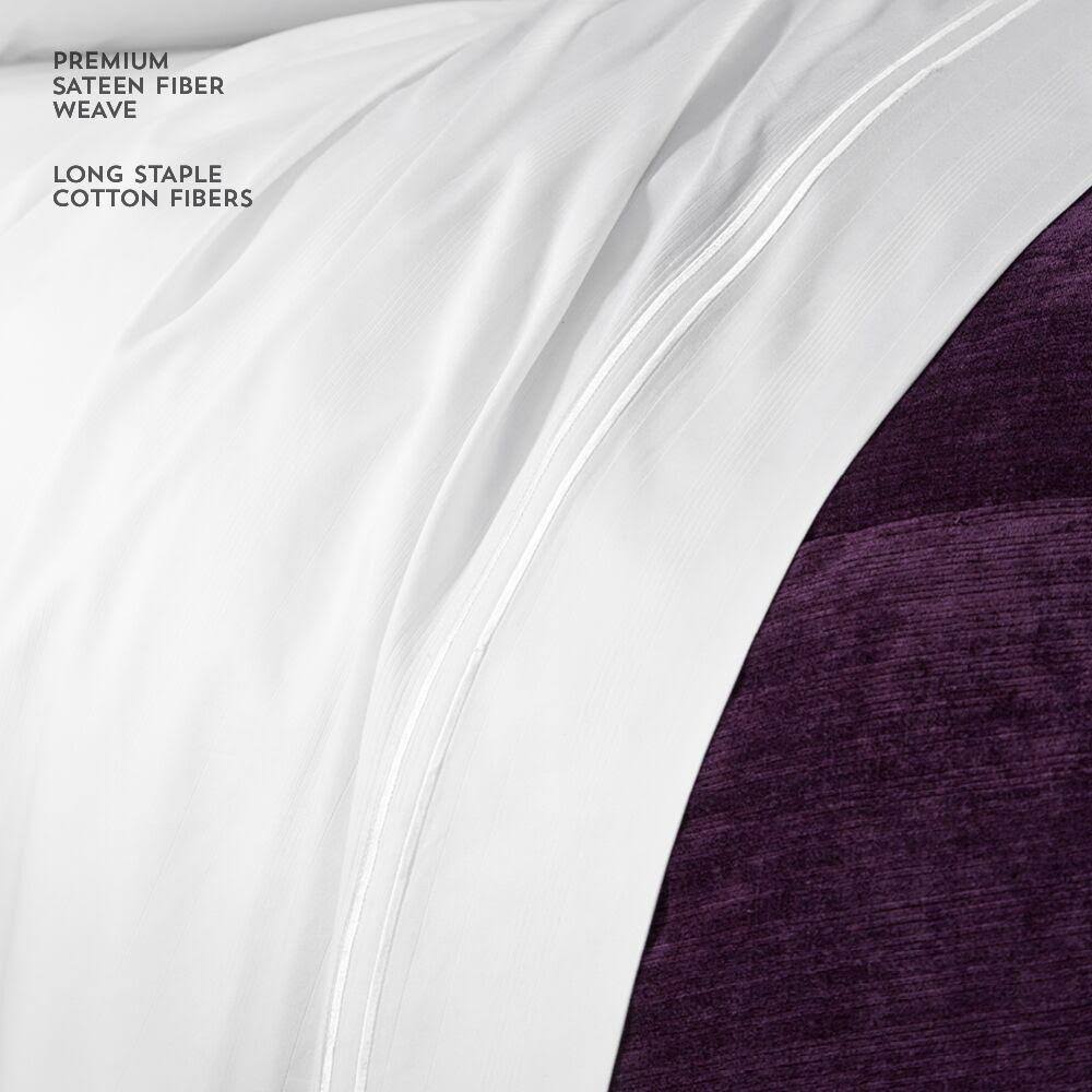 Queen White Bamboo Sheets C583283