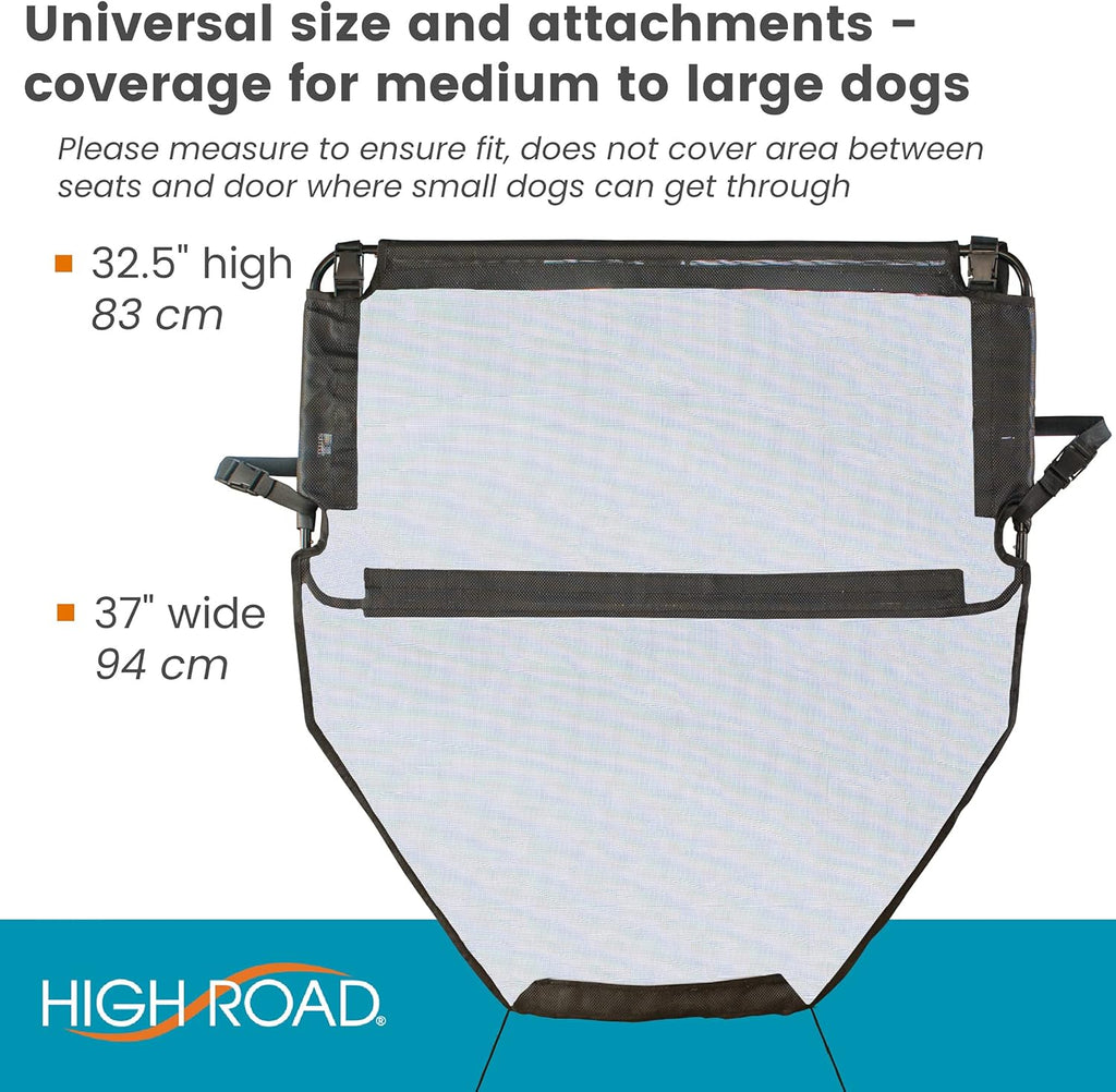 Dog Barrier Gate with Steel Frame L663
