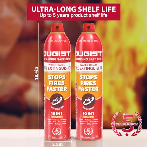 10-in-1 Portable Water-Based Fire Extinguisher Spray Z89343