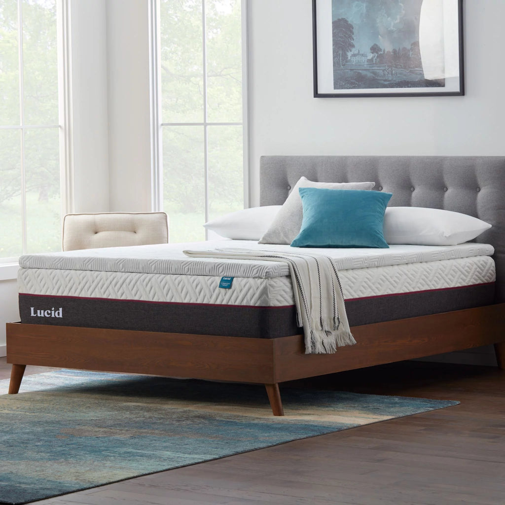 2" Cooling Gel Memory Foam Mattress Topper with Cover, Full S228