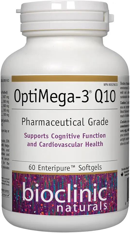 OptiMega-3 Q10 60 Softgels J17734