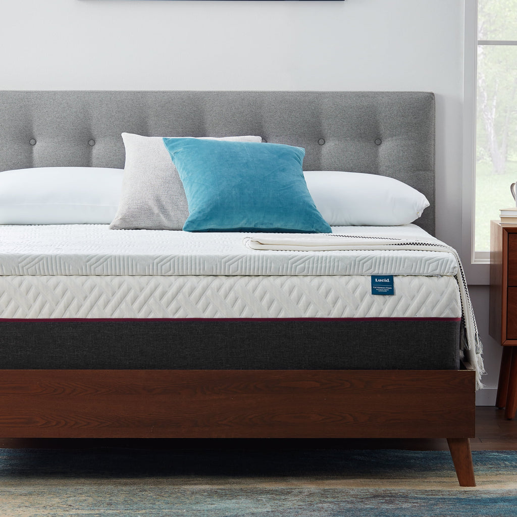 2" Cooling Gel Memory Foam Mattress Topper with Cover, Full S228