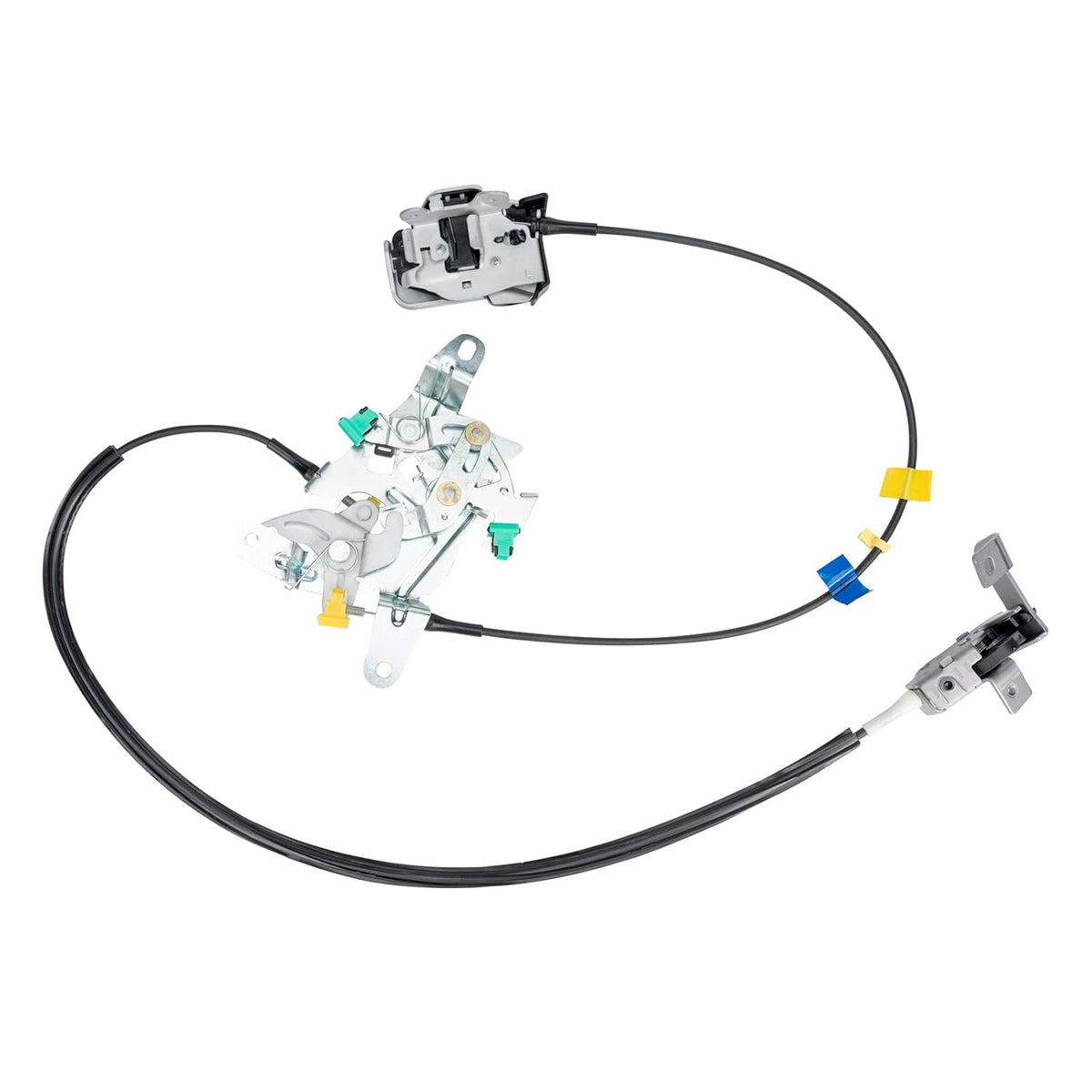 Left Driver Side Rear Door Lock Latch Cable Assembly Set for Ford F250 F350 F450 F550 Super Duty Extended Cab 1999-2007 Pack of 2 J450567