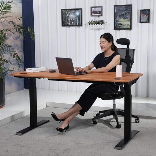 White Height Adjustable Standing Desk C481091