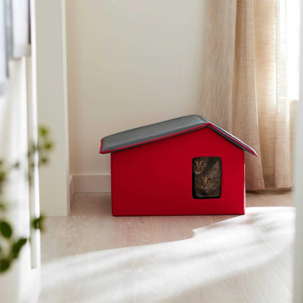 Extra Wide Indoor Cat House J308587