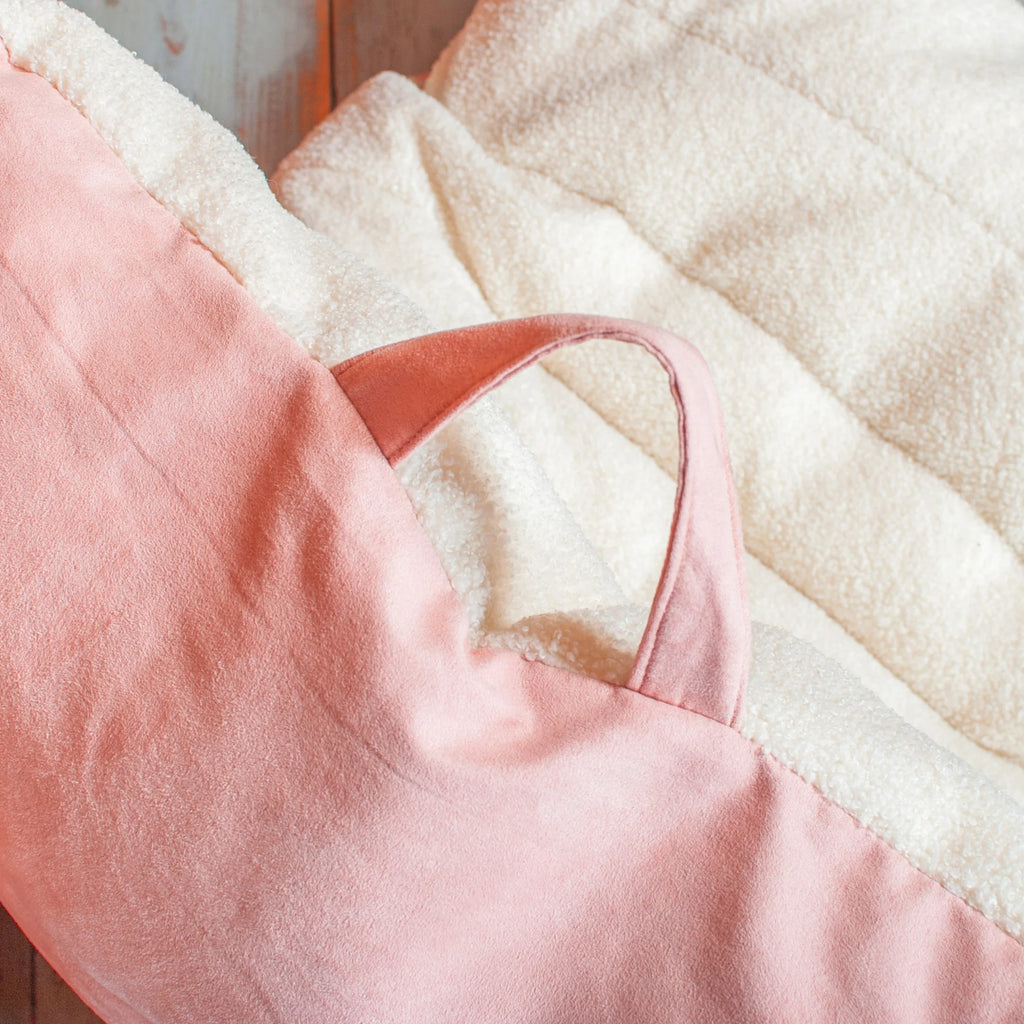 Oat Sherpa Bean Bag Chair X25504