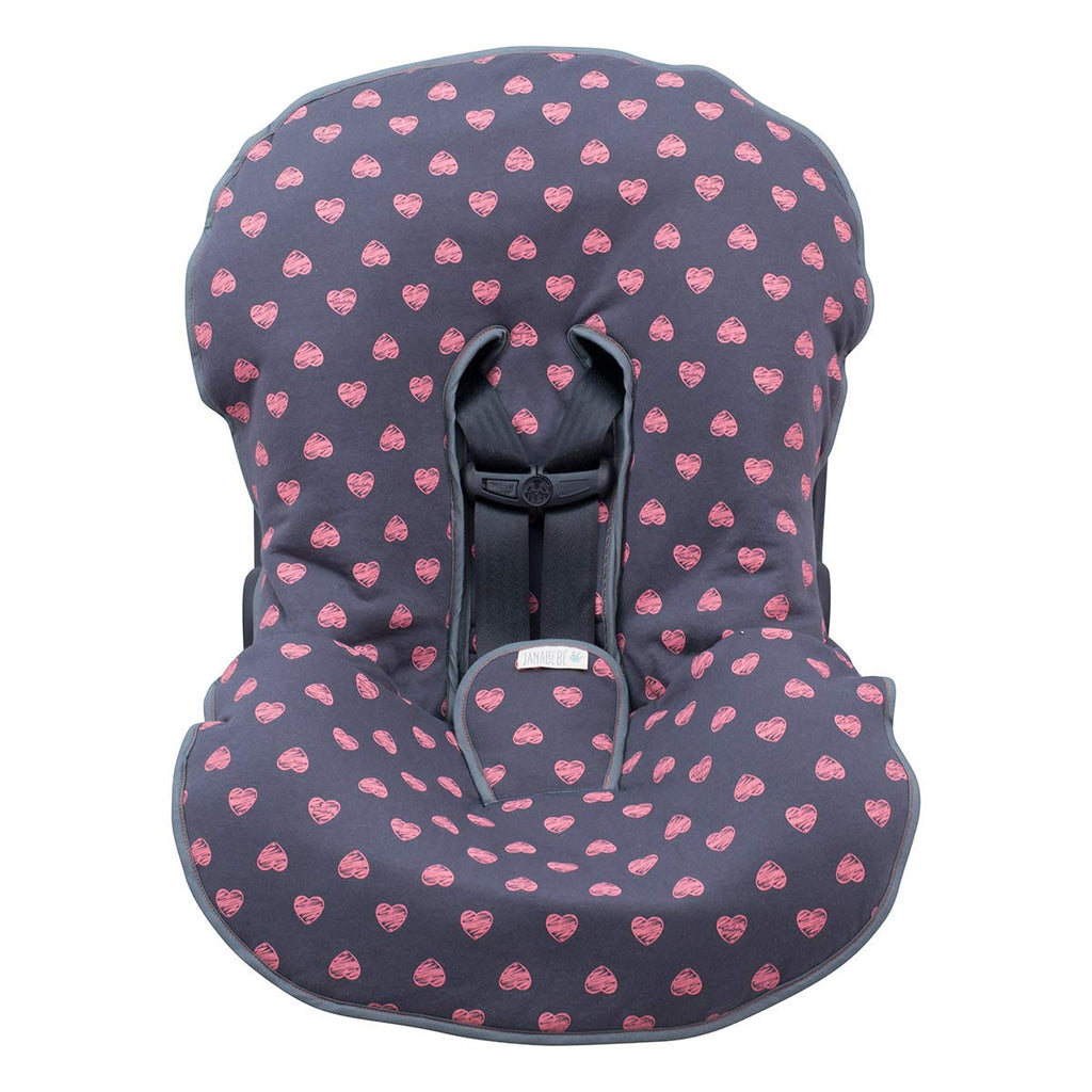 Universal Padded Cover Liner for Baby Car Seat Gr 0, 1 (Black Star) I7808