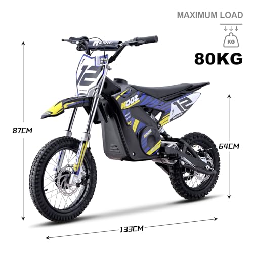 Blue Electric Dirt Bike J357804