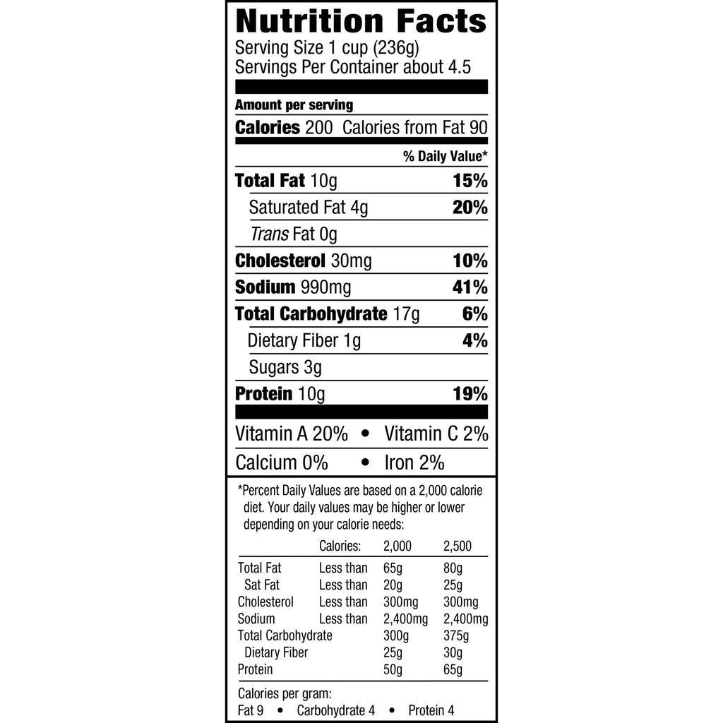 (6 pack) Beef Stew, Shelf-Stable, Steel Can 38 oz B309050