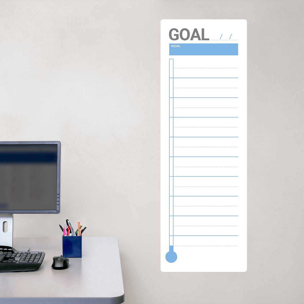 Dry Erase Vinyl Wall Decal O684