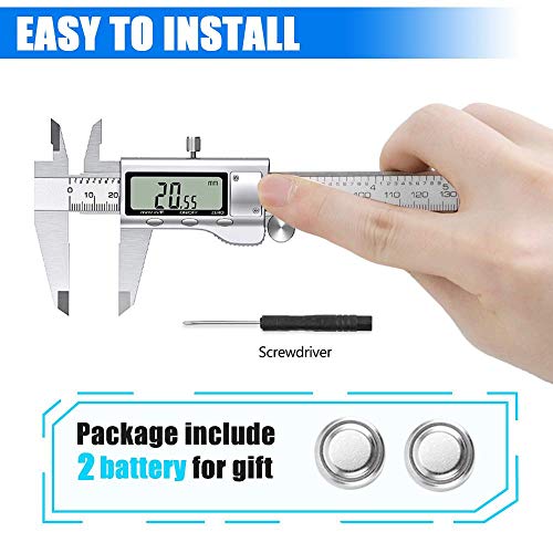 Stainless Steel Digital Caliper 6 Inch D3680