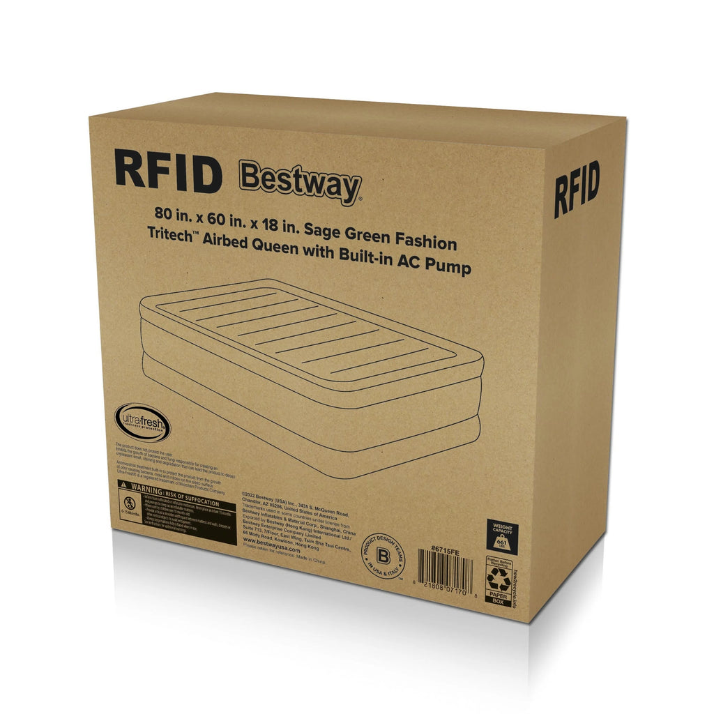 Queen Air Mattress with Built-in Pump G176620