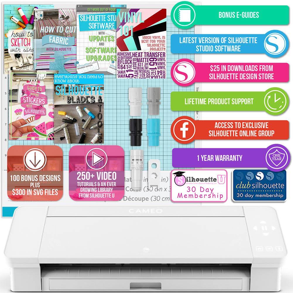 Sublimation Printer & Cameo 4 Bundle W956601