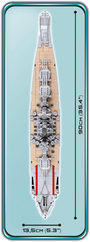 WW2 Battleship Musashi G824