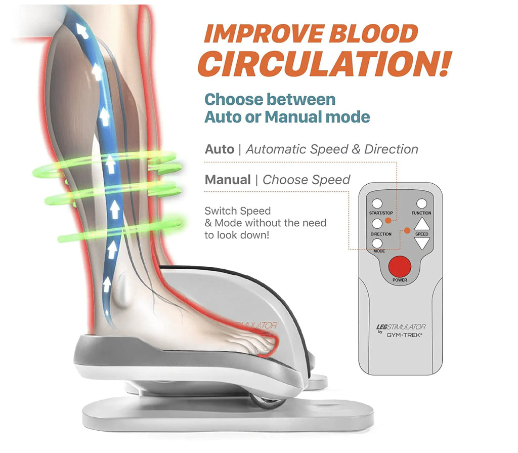 Seated Under Desk Elliptical Machine with Remote Control G126163