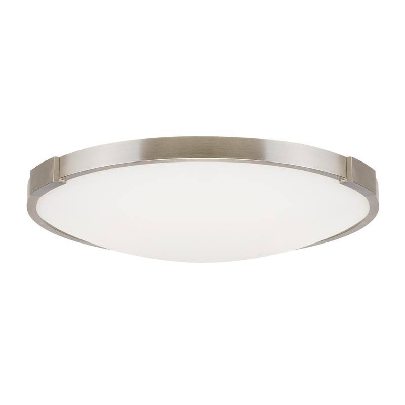 Aged Brass LED Flush Mount Y933