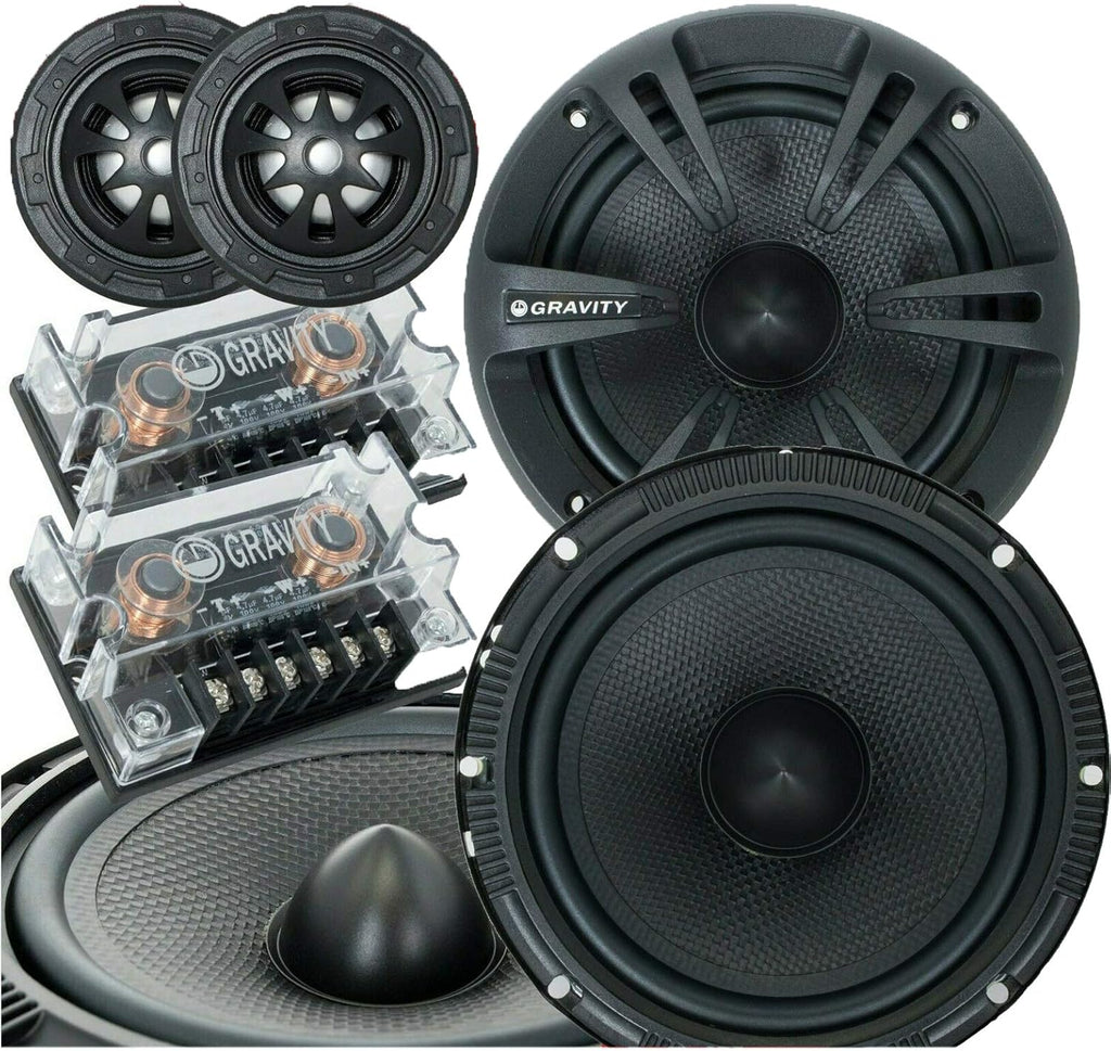 6.5-Inch 2-Way Car Audio Component Speakers System Pack of 2 M309