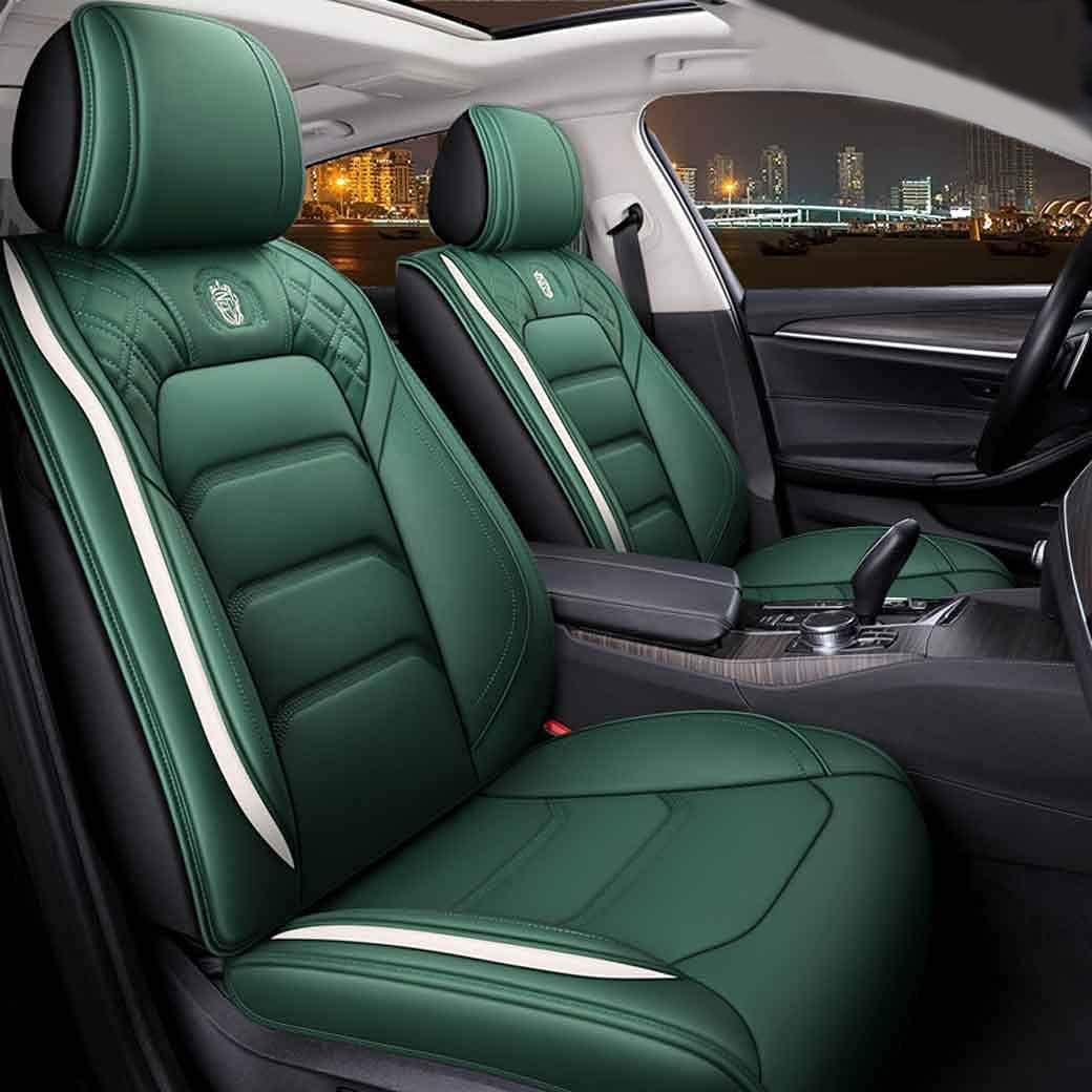 Leather Car Seat Covers 5 Seats Full Set V296320