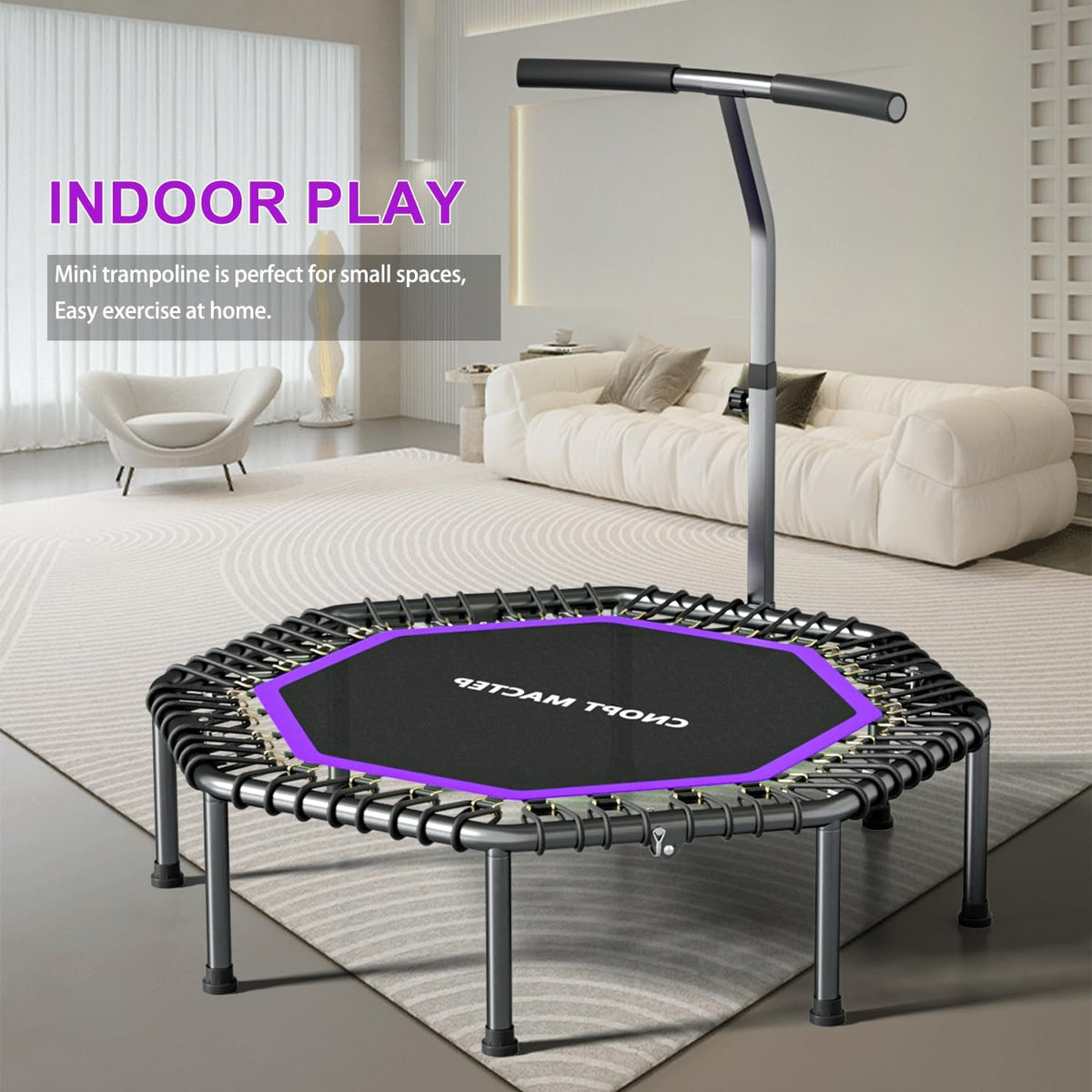 50'' Trampoline Rebounder Load 330lbs V836