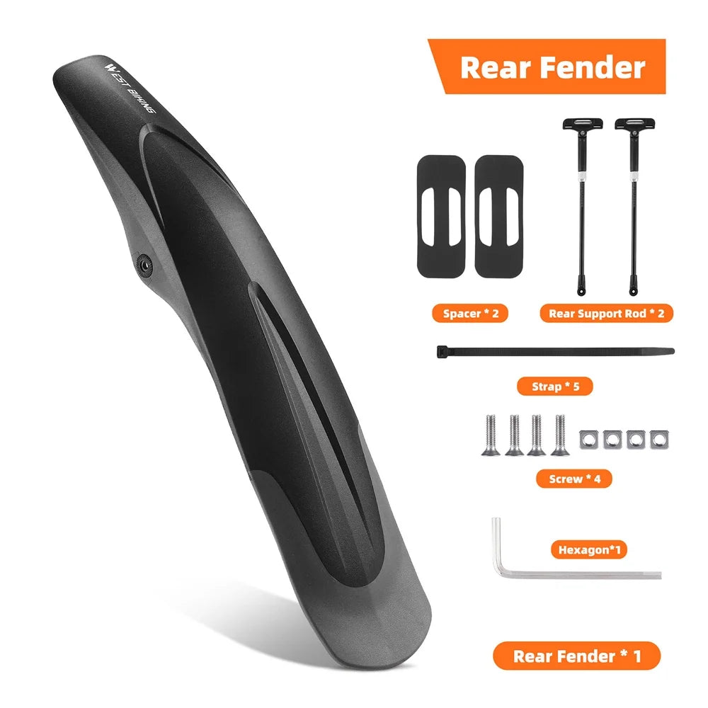 Quick Release Universal Mudguard for 26-29in Bikes Q202