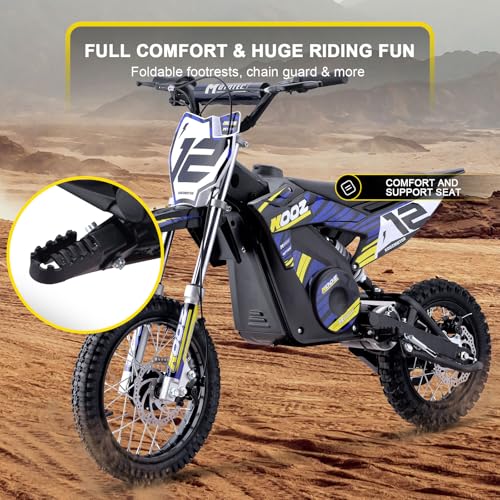 Blue Electric Dirt Bike J357804