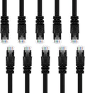 Cat5e Ethernet Patch Cable 10 Feet Black Z807831