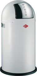Pushboy Trash Can 50L White B12524