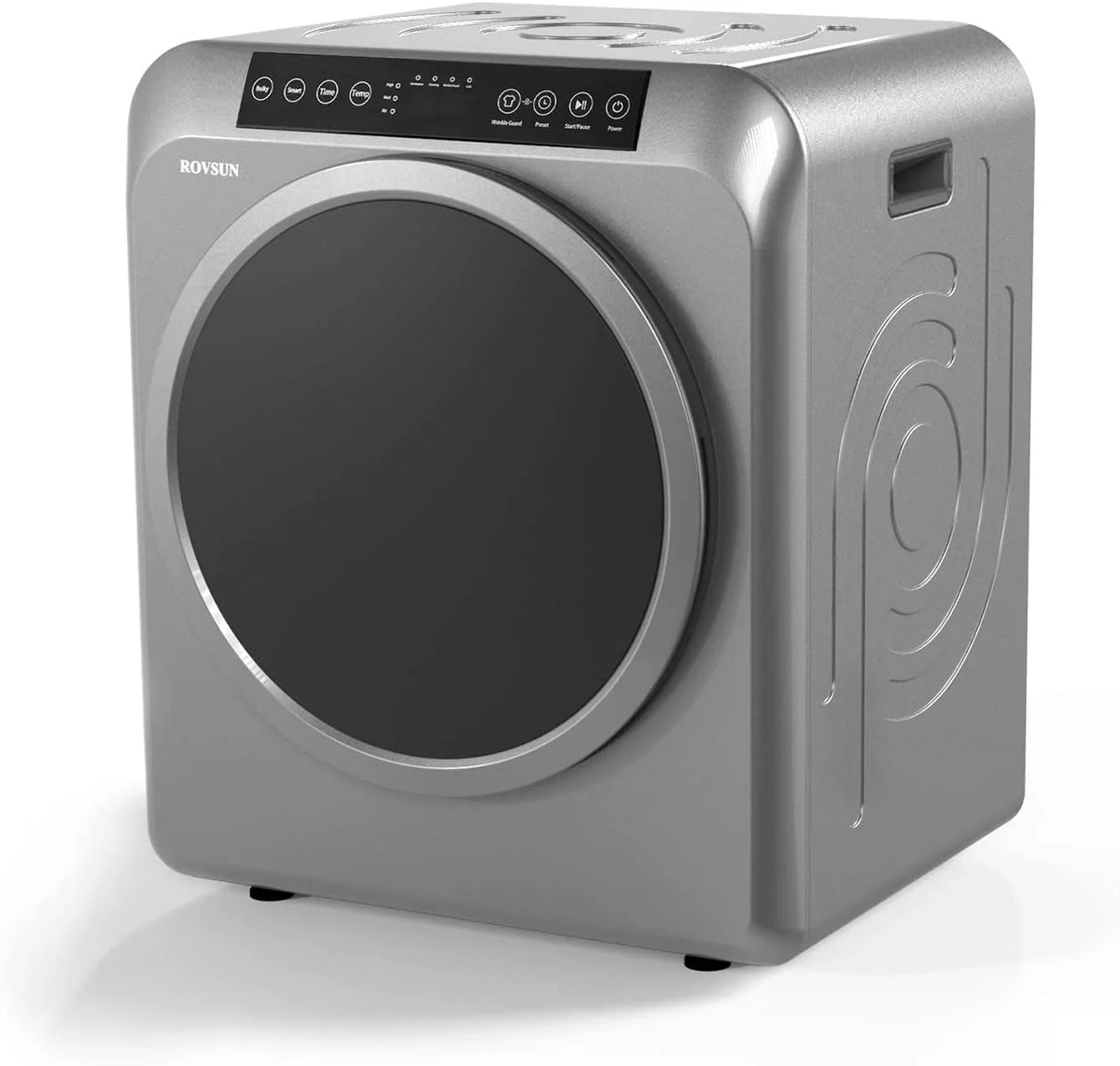 13.2LB Portable Front Load Laundry Dryer White B685730