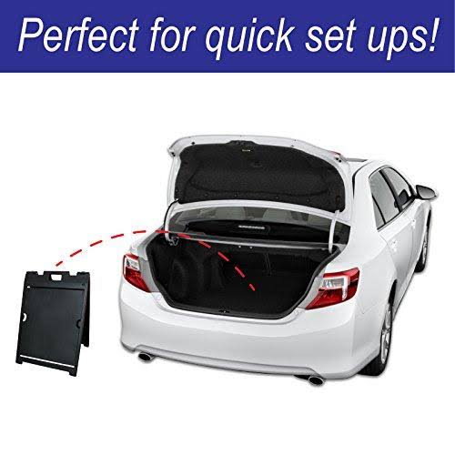 Portable Sign Stand - Black J76419
