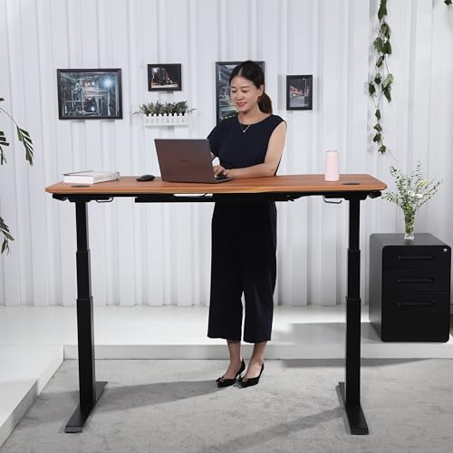White Height Adjustable Standing Desk C481091