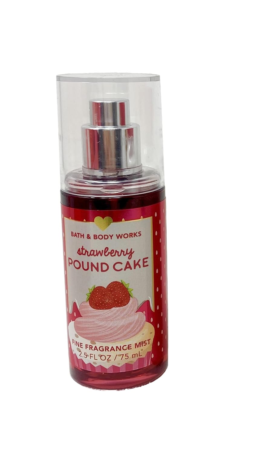 Strawberry Pound Cake Mini Gift Set Fragrance Mist Body Lotion Body Wash W79712